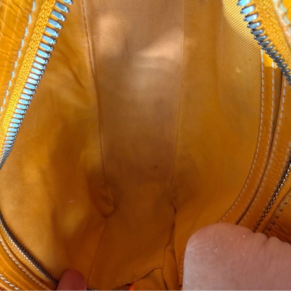 AUTHENTIC GOYARD CAP VERT YELLOW CROSSBODY BAG - Picture 14 of 16